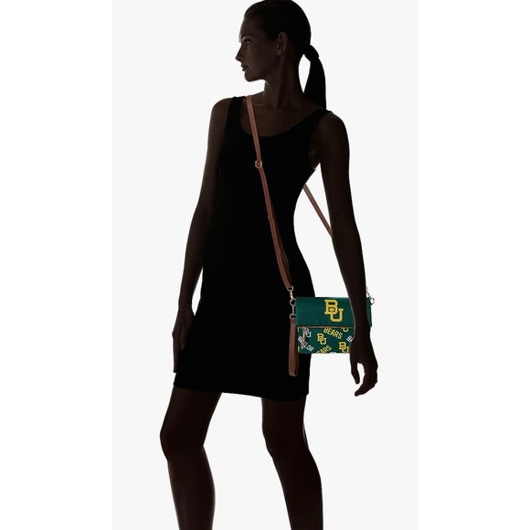 Show Your Team Pride: Women's NCAA Washington Fold-over Tote Bag Purse - Picture 4 of 7